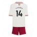 Arsenal Viktor Gyokeres #14 Tredjedraktsett Barn 2025-26 Kortermet (+ Korte bukser)